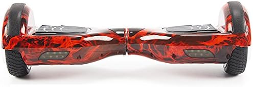 Exxotic Imports Wholesale Special Buy 5 Pieces of 6.5 Inch Smart Two Wheel Electric Scooter with Certified Samsung / LG Battery Pack, Remote Key Fob, and Carrying Bag (Graffiti Red)