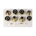 Energy Suspension 3.3108g Black Front End Control Arm Bushing Set