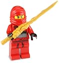 LEGO 9003097 Ninjago Kai Minifigure Clock