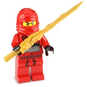 LEGO Kids' 9003097 Ninjago Kai Minifigure Clock