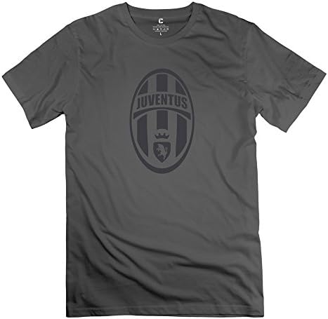 JIEN Men's 2015 JFC Juventus Distressed Logo Fleece T-shirt XL DeepHeather