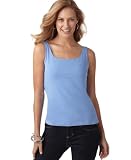 Karen Scott Tank Top, Solid Scoopneck Strawberry Ice XL