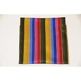 Multi Colored Striped Dupioni Fat Quarter