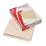 ESSELTE PENDAFLEX CORP. / Manila file folders, recycled, top tab, straight cut, letter, 100/box / ESS752 / Sold as 1 Box / Mfr Part # 752 \*/ Manila file folders, recycled, top tab, straight cut, lett