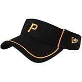 New Era Pittsburgh Pirates Pop Up Adjustable Visor - Black