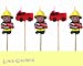 Bougies pompier Choisissez Mini (pack de 5)