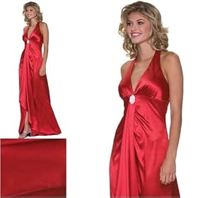 Click here to buy Formal Evening Gown. Satin Halter Dress for Prom, Party, Wedding by Sean Collection (448) by Sean Collection.