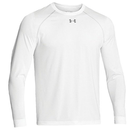 Under Armour Mens Locker Long Sleeve T-Shirt XX-Large White