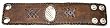 Genuine Leather Bracelet - Length: 9" - Width: 50 mm