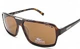 Lacoste - Lacoste LA12415 Brown Lens Tortoise Frame Sunglasses