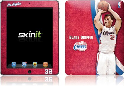 Skinit Los Angeles Clippers Blake Griffin #32 Action Shot Vinyl Skin for Apple iPad 1