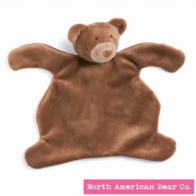 Brown Bear Baby Cozies Blanket