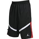 NIKE Jordan Flighten Up Men's Basketball Shorts, Obsidian/Current Blue/Electrolime