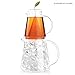 Tea Forte Tea Over Ice Sampler Premium Organic Caffeine-Free and Caffeinated Assorted Iced Tea Blends, 5 Count Individually Wrapped Handcrafted Pyramid Infuser Tea Bags, Each Steeps 24 oz.