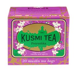 Kusmi Petruska Teabags, 1.55-Ounce Boxes (Pack of 2) by Ceylon Tea