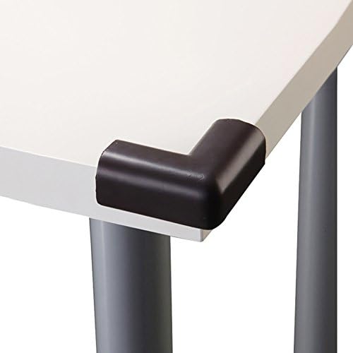 Baby Mate 12 PCS Extra Dense & Soft Baby Safety Table Corner Protectors (Brown, 12 PCS) 1024