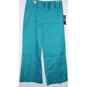 Buy A.Byer Junior Ladies Stretch Turquois Capri Pants by A. Byer