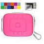 (Many Color Available) Kroo Camera Case for Canon Powershot Camera Digital Camera + Bonus Bundled with Universal LCD Screen Protector Kit + Cloth (Many Color Available)