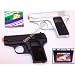 CYMA Airsoft Pocket Pistols w/ Case (Silver and Black)