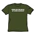 Enemies Accumulate - Adult Military Green S/S T-Shirt For Men