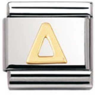 Nomination Composable Classic BESONDERE BUCHST. Edelstahl und 18K-Gold (Delta) 030103 Preisvergleich