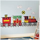 Magnificent Peel & Stick By RoomMates All Aboard! MegaPack Wall Decals
