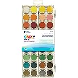 Loew Cornell 1021095 Simply Art Watercolor Cakes