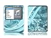 Flores Agua Design Protective Decal Skin Sticker for Apple iPod nano 3G (3rd Generation) 4GB/ 8GB Player