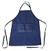 Alvin Heritage Denim Aprons, Standard adult 23.5 x 24.5, Convenient Utility Pockets, Color: Blue.