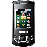 Samsung E2550 Handy (1.3 MP Kamera, Social Networking Dienste, MP3-Player, Stereo FM Radio) ohne Vertrag/ohne Branding , KEIN SIMLOCK, inkl. Vodafone CallYa Starter mit 1 Euro Startguthaben , black