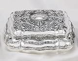 ANTIQUE SILVER RECTANGULAR BOX