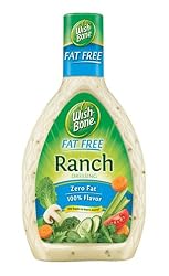 Wish Bone Fat Free Ranch Salad Dressing, 16-Ounce Bottle (Pack of 6)