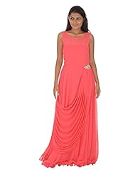 Georgette Cocktail Sleeveless Maxi Dress 