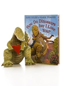 How Do Dinosaurs Say I Love You Book & Doll Set