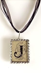 Monogram Pendant Necklace - J