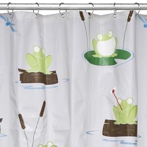 Circo&reg; Frog Shower Curtain - Green (72x72")