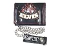 ELVIS - Bike Logo - Leather Chain Wallet