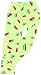 Adult Watermelon Design Cotton Jersey Novelty Print Pants