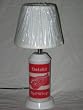 DETROIT RED WINGS 17" High VANITY TABLE LAMP / NIGHT LIGHT Base with 3 Way Light Switch Control
