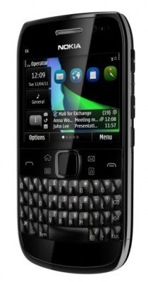Nokia E6 Factory Unlocked OEM GSM Phone with Touchscreen, QWERTY Keyboard, Easy E-mail Setup, GPS Navigation, and 8 MP Camera - Black (International Version No Warranty)