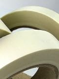 CS Hyde High Temperature Fiberglass Tape With Silicone Adhesive, Ivory 1/2 inch x 36 yards