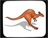 Mouse Pad with animal, kangaroo, hopping