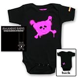 Rockabye Baby! Lullaby Renditions of Metallica + Rockabye Baby 100% Organic Cotton Onesie (Pink)