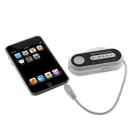 Premium White 3.5mm FM Transmitter Car Kit For Apple iPhone, iPod, Sandisk Sansa, Microsoft Zune, Creative Zen, Sony Walkman MP3 Players