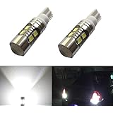 JDM ASTAR Super Bright AX-2835 Chipsets 912 921 LED Bulbs For Backup Reverse Lights, Xenon White