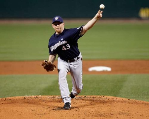 Randy Wolf, Milwaukee Brewers, NLCS Game 4, 10/13/2011