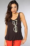 Sauce The Leopard Glasses Tank,Tops (Sleeveless) for Women