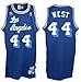 Jerry West Los Angeles Lakers NBA Swingman Hardwood Classics Throwback Blue Jersey