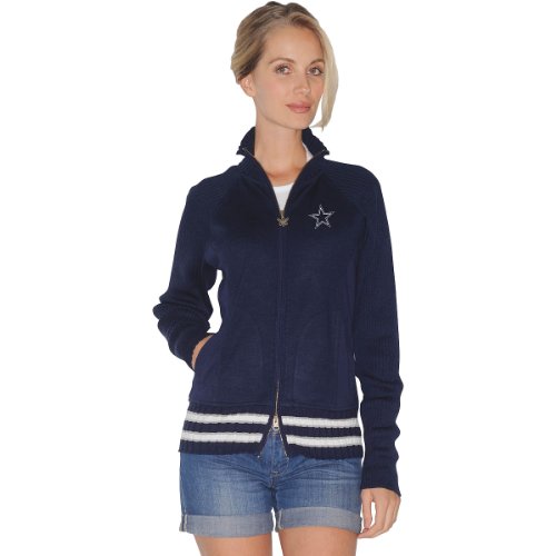 Touch by Alyssa Milano Dallas Cowboys Women's Sweater Mix Jacket Extra Large at Amazon.com