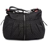 BabyMel Amanda Diaper Bag - Quilted Black